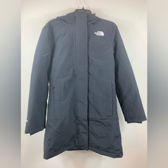 THE NORTH FACE Arctic Down Parka - Women's, BLACK - Picture 5 of 10